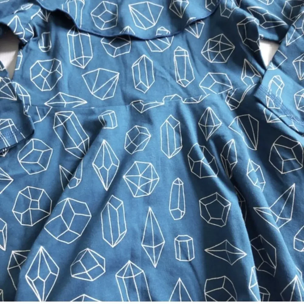 NWT Peas And Queues Geometric Crystal Dress Size 2
